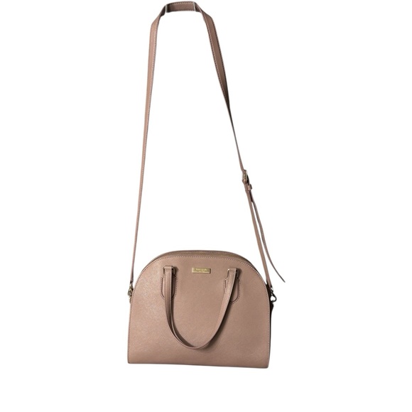 kate spade Dusty Mauve Blush Satchel Crossbody with Removable Strap - Picture 9 of 12
